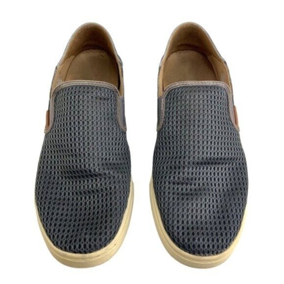 Olukai Pehuea Grey Loafers - Picture 2 of 8
